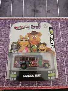 2012 Hot Wheels Disney The Muppets School Bus Real Riders Pop Culture Combi post - Picture 1 of 9