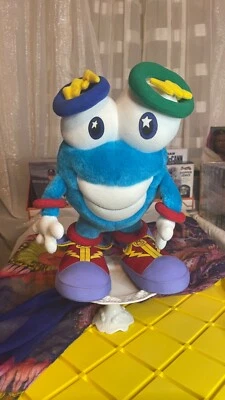 Peluche de peluche de mascota olímpica IZZY de Whatizit 1996 recuerdo de los Juegos Olímpicos de Atlanta 13" Foto 1 de 4