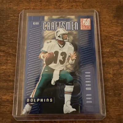 2000 Dan Marino Donruss Elite Craftsman #C-1 SN: 0059/2500 Dolphins - Image 1 of 2