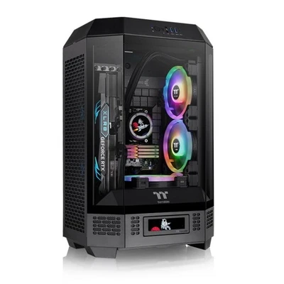 Caja Semitorre ATX THERMALTAKE THE TOWER T300 Negro - Imagen 1 de 2