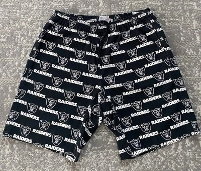 Pantalones Cortos Raiders X Supreme 47 Estampado Completo Talla Grande NFL De Colección Foto 1 de 4