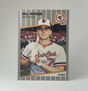 1989 Bill Ripken Error Card “F Face” Fleer #616 (On bat Knob) Rare Cond - Picture 1 of 11