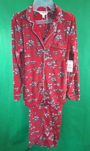 Secret Treasures Damen Kerbkragen Pyjama Set-klein (4-6) Farbe-rot - Bild 1 von 17