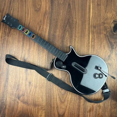 Guitar Hero inalámbrico Red Octane PS3 Les Paul Gibson negro sin dongle Foto 1 de 4