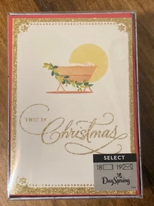 Dayspring religiöse Weihnachtskarten mit Umschlägen - Schachtel mit 18 Stück - Bild 1 von 6