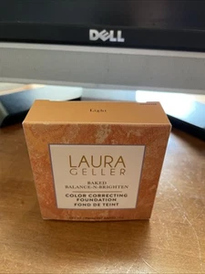Laura Geller Baked Balance-N-Brighten Correcting Foundation 0.32 oz Light U52B - Picture 1 of 6