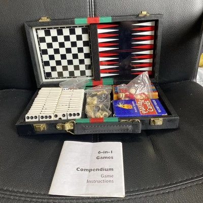 Vintage Compendium Of Games By Avon, Backgammon, Draughts, Chess  1980’s - Image 1 of 4