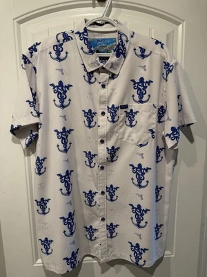 Retro Rifle Glocktopus Button Down Shirt Size XL - Image 1 of 4
