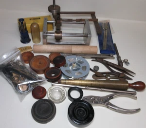 VINTAGE ASSORTED LOT WATCHMAKER TOOLS JEWELER WATCH REPAIR TOOL CLOCKMAKER #3 - Picture 1 of 16