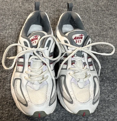 Tenis para correr Avia 217 para mujer 8 corbatas 217 Hightail atlético blanco gris Foto 1 de 4