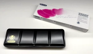 Schmincke Horadam Aquarell Metallkasten halbe Näpfe Künstler Aquarellfarben NEU - Bild 1 von 23