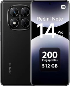 Xiaomi Redmi Note 14 Pro 5G 512GB Titan Negro - Imagen 1 de 3