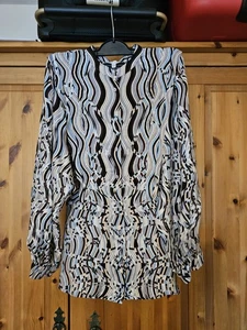 Reiss Multicoloured Blouse UK Size 4 BNWT RRP £145.00 - Picture 1 of 4