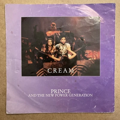 Prince - Cream/Horny Pony Warner Bros. Records – 5439-19175-7, 1991 *GOOD* - Image 1 of 4