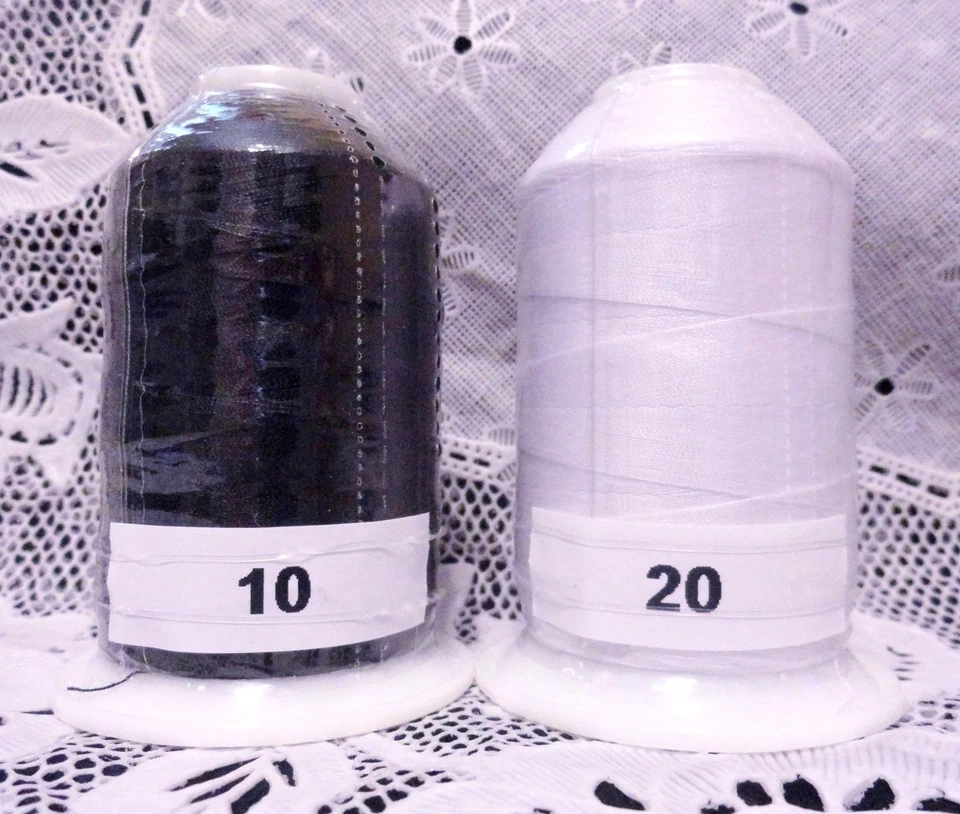 NEW Black & white GUTERMANN miniking 100% polyester thread 1094 yd Spools  - Image 1 of 1