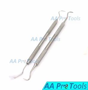 Dental Explorer 23/17A, Sichel Scaler H6/H7 Parodontal Zahnstein Entferner Set - Bild 1 von 3