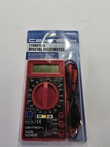 CEN-TECH 7 Function Digital Multimeter, Item #69096 - NEW! - Fast Shipping - Picture 1 of 3