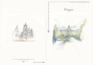 Document Philatélique 1er Jour : 91- 2008 - Capitales Européennes Pragues - Imagen 1 de 2