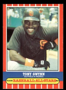 1987 Fleer Baseball All-Stars Tony Gwynn #20 San Diego Padres Baseball EX-MT - Picture 1 of 2