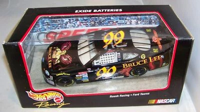 Ford Taurus Jeff Burton 1:24 Hot Wheels Racing 1998 1999 #99 Exide Bruce Lee Foto 1 de 4