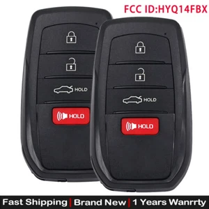 2 For Toyota Crown 2023 2024 Smart Proximity Remote Key Fob 231451-3041 HYQ14FBX - Picture 1 of 4