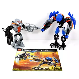 LEGO Hero Factory Bulk vs. Vapor Set 7179 Completo con Instrucciones Sin Caja - Imagen 1 de 3
