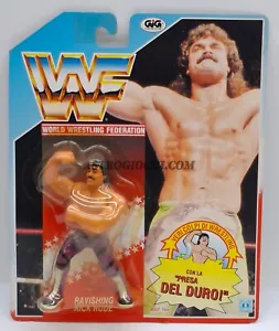 WWF RAVISHING RICK RUDE GIG VINTAGE 1990 NEW IN SEALED BOX WRESTLING HASBRO MOC - Picture 1 of 8