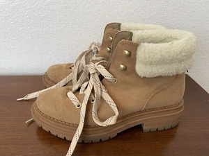 STIVALI DA DONNA SHERPA Kohls SO HAILEYY CREAM TAGLIA 8 - Foto 1 di 7