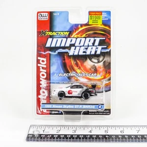 Auto World 1999 Nissan Skyline GT-R Slot Car Import Heat XTraction UltraG 4 2022 - Picture 1 of 11
