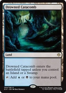 MTG - DROWNED CATACOMB - Archenemy: Nicol Bolas (R) - Picture 1 of 1