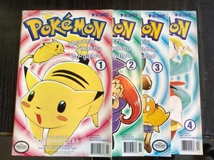 POKEMON ELECTRIC PIKACHU BOOGALOO #1 2 3 4 VIZ 1998 TOSHIHIRO ONO NINTENDO - Picture 1 of 13