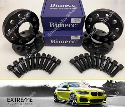 Alloy Wheel Spacers 20mm + 25mm +Bolts For Mercedes CLS E Class GLA GLB GLC 66.6 - Image 1 of 4