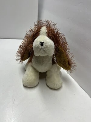 Ganz Webkinz Basset Hound Dog Plush Stuffed Animal 10" Brown Beige Black HM013 - Image 1 of 4