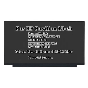 15.6'' FHD IPS LCD On-Cell TouchScreen For HP Pavilion 15-eh1096nr 15-eh1196nr - Picture 1 of 5