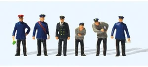 Railway Personnel 1925 (6) Figure Set Preiser 12447 - Picture 1 of 1