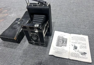 Vintage Antique Jiffy Kodak Six-20  Folding Camera Original with Manual - Picture 1 of 11