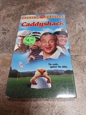 1980 Vintage Caddyshack Movie VHS Tape Sealed DS New Bill Murray 1999 Release  - Image 1 of 4