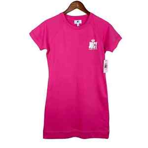 New Juicy by Juicy Couture T-shirt Dress Pink Sweatshirt Mini Women’s S