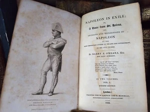 1822 NAPOLEON IN EXILE OR A VOICE FROM ST. HELENA: The Opinions and Reflections - Picture 1 of 14