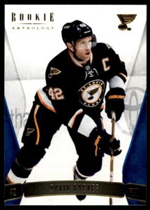 2011-12 Panini Rookie Anthology David Backes #59 St. Louis Blues