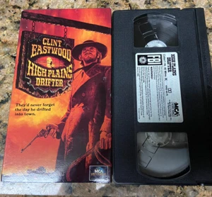 Nice Vintage High Plains Drifter Western Clint Eastwood VHS Cassette Tape Minty - Picture 1 of 2