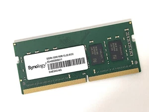 Synology upgrade memory 8GB DDR4 3200 expansion module for xx22 and xx23 series - Picture 1 of 6