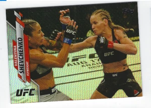 VALENTINA SHEVCHENKO 2020 TOPPS UFC RAINBOW FOIL PARALLEL - Picture 1 of 1