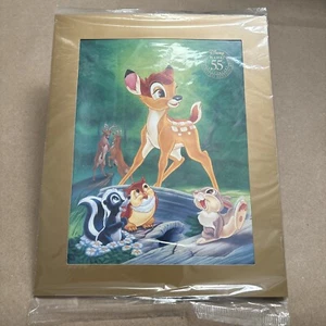 Walt Disney’s Bambi 55th Anniversary Lithograph BAMBI 1997 8"x10" sealed - Picture 1 of 4