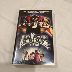 Mighty Morphin Power Rangers The Movie VHS Clamshell 1995 - Picture 1 of 6