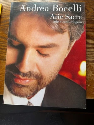 Andrea Bocelli Arie Sacre Piano/Vocal - Image 1 of 3