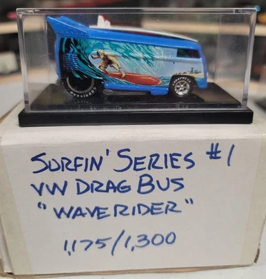 Hot Wheels Liberty Promotions VW Drag Bus, Surfin Series 1 - Image 1 of 4