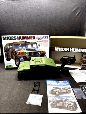 Tamiya 58154 M1025 Hummer Military 1/12 R/C Car TA01 Runs RTR Shelf Queen 1995 - Image 1 of 4