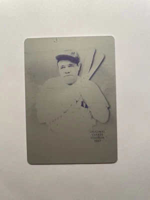 2017 Leaf Babe Ruth - Placa de impressão PRETA #1/1 - Imagem 1 de 2