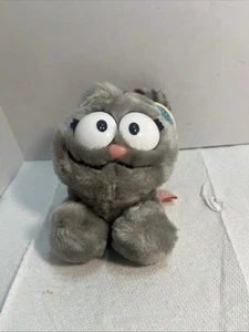 Peluche vintage de 7 pulgadas años 80 Garfield Nermal D59 - Imagen 1 de 8